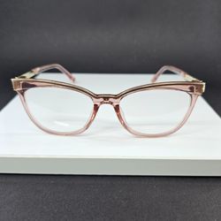 فریم عینک طبی دخترانه رنگ صورتی برند CHANEL