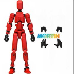 فیگور دامی 13 رنگ قرمز مشکی فیگور Dummy13