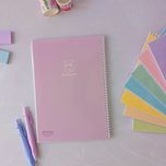 دفتر 100 برگ مجلد پاستلی