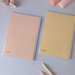 دفتر 100 برگ مجلد پاستلی