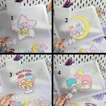 کاور پوشه‌ای کیکی و لالا