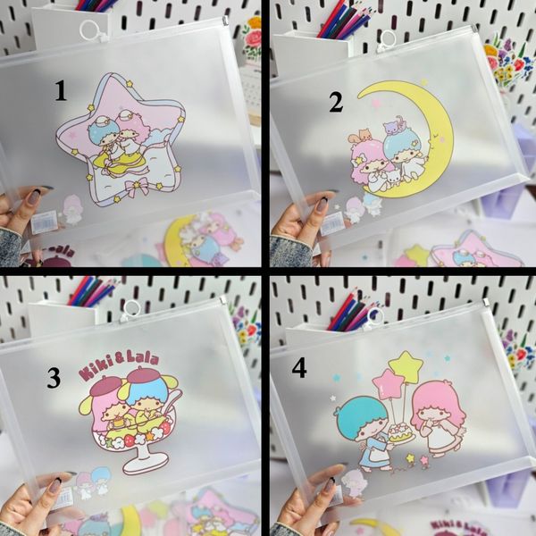 کاور پوشه‌ای کیکی و لالا