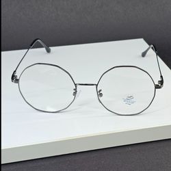 عینک طبی پسرانه شیشه بلوکات رنگ خاکستری مدل 4022