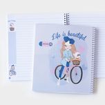 دفتر 60 برگ خشتی طرح گرل