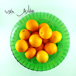 کاسه میوه خوری رنگ ثابت