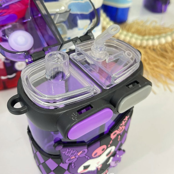 قمقمه دو مخزنه رنگی سانریو