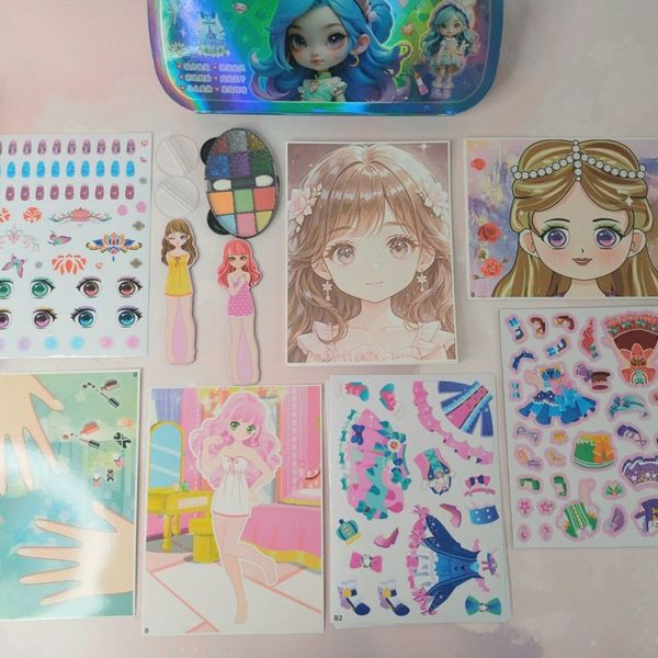 کیف ست آرایش و لباس پوشی انیمه