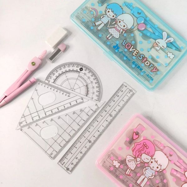 ست رسم 7 تکه دختر پسر