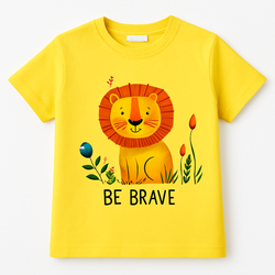 تی شرت پسرانه طرح شیر 3 تا 5 سال