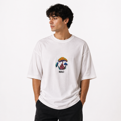 تیشرت باکسی مدل ماشروم Mushroom