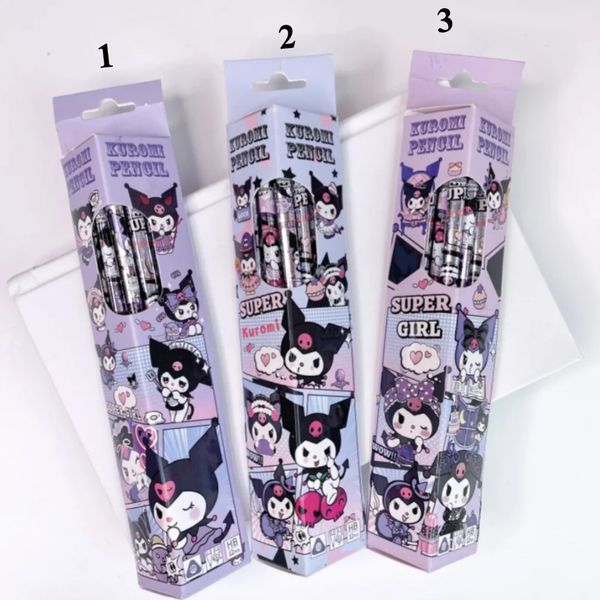 مداد مثلثی پاکن دار کرومی