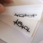 استیک نوت شاین دار پنجه گربه