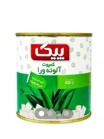 کمپوت آلوئه ورا پیک -420گرم -12عددی