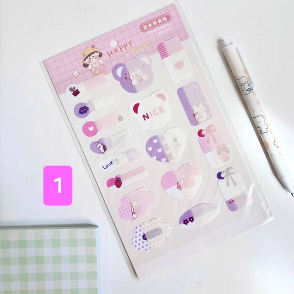 برچسب اسم ضد آب فانتزی