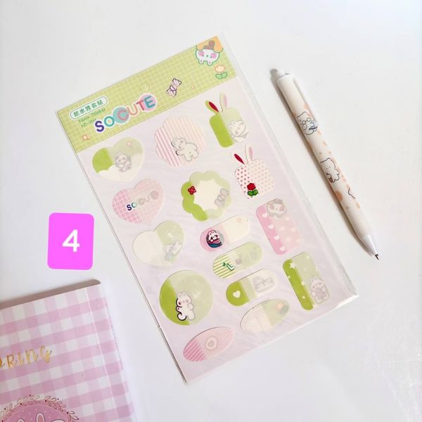 برچسب اسم ضد آب فانتزی