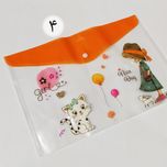 پوشه دکمه دار فانتزی A4