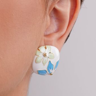 گوشواره میناکاری کد 3