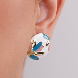 گوشواره میناکاری کد 2