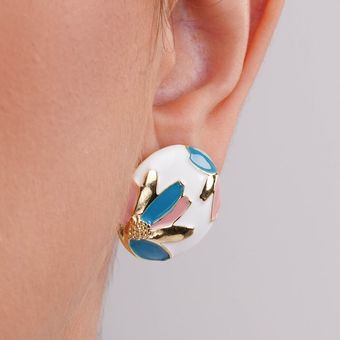 گوشواره میناکاری کد 2