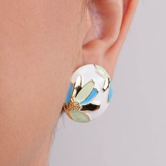 گوشواره میناکاری کد 1