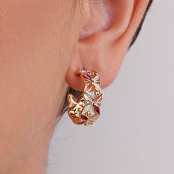 گوشواره میناکاری کد 4