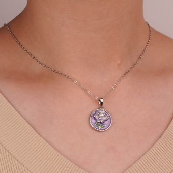 گردنبند میناکاری کد 6