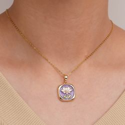 گردنبند میناکاری کد 2