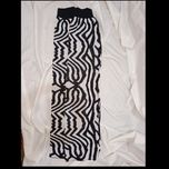 شلوار بافت طرح دار