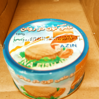 تن ماهی 180گرم آذین