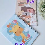 دفتر 60 برگ مجلد حاشیه دار