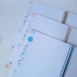 دفتر 80 برگ مجلد حاشیه دار