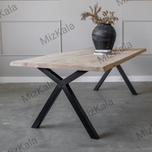 میز ناهارخوری آهن و چوب مدل Russian2