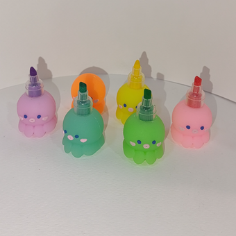 ماژیک هایلایتر فانتزی طرح اختاپوس