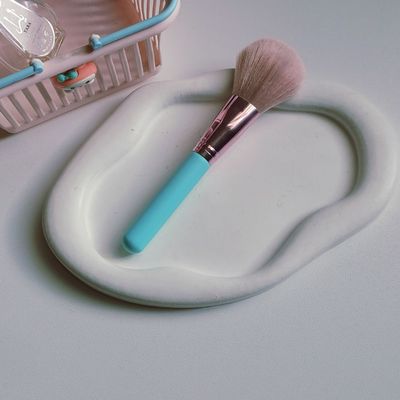 براش تکی دسته آبی کرم پودر