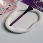 براش تکی دسته بنفش کرم پودر