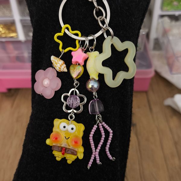 آویزهای باب اسفنجی و پاتریک – جاکلیدی و اکسسوری فانتزی