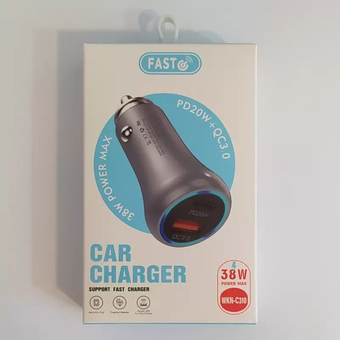 شارژر فندکی 30وات مدلc310