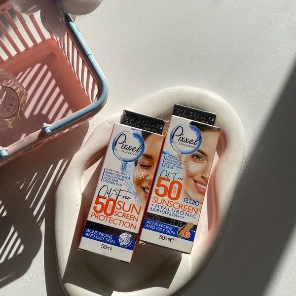 کرم ضد آفتاب پیکسل اصل بی رنگ و رنگی