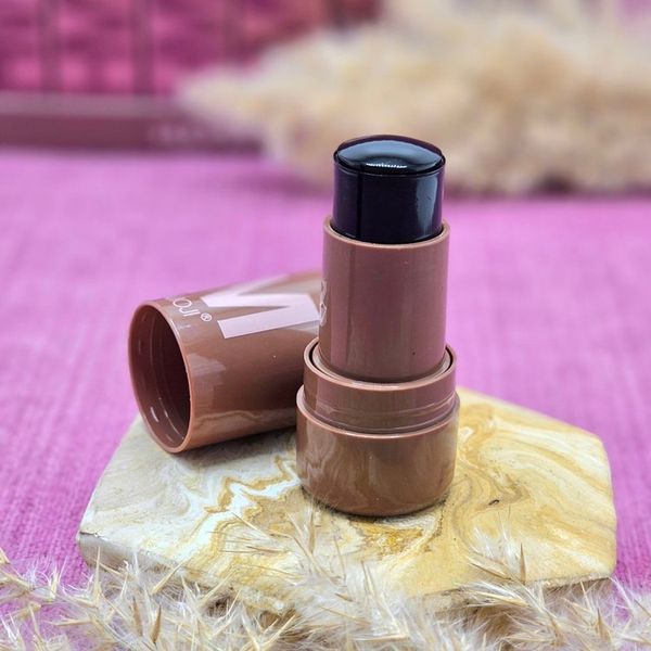 تینت گونه و لب ژله ای قهوه ای هدی موجی HUDAMOJI