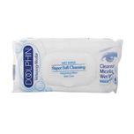 دستمال مرطوب پاک کننده آرایش دلفین 60عددی