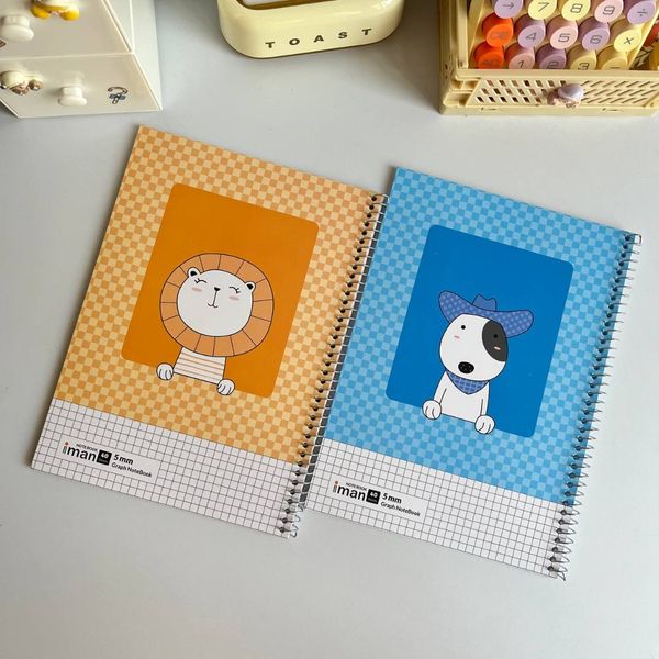 دفتر 40 برگ شطرنجی 0.5 سانتی