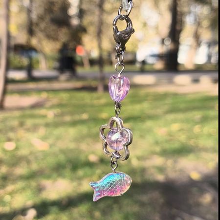 آویز گوشی ماهی شاین هلوگرامی