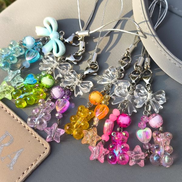 آویز گوشی پاستیل خرسی شاین هولوگرامی