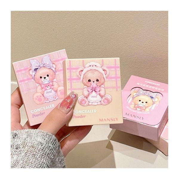 پنکک فشرده Mansly طرح خرس