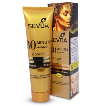 ماسک طلا صورت سودا حجم 100 میلی لیتر