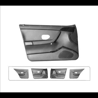 مجموعه رودری سمند طرح پژواک چرم مشکی آذین پارت