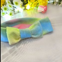 هد بند  حوله ای(همراه با مچ بند)