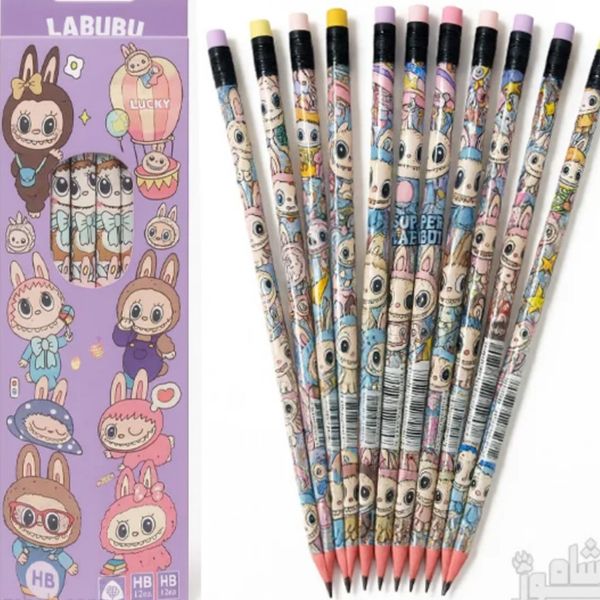 مداد مثلثی پاکن دار لبوبو