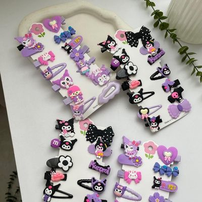 ست 14 عددی گیره مو کرومی