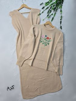 ست سارافون وبلوز گلدوزی